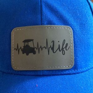 Cotton ball cap with Velcro adjustable back